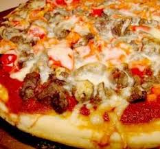 Gourmet Pizza Recipes Food Com Beef Pizza Gourmet Pizza Recipes Pizza Recipes