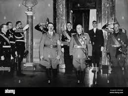 Fascist italy germany mussolini hi-res stock photography and images - Alamy