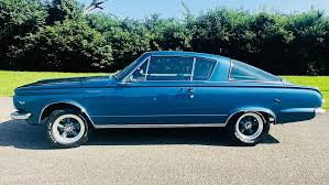 Image result for Medium Blue 1965 Barracuda