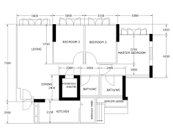 Future residents will be able to walk to the nearby sengkang riverside park for some family fun and gatherings. Compassvale Beacon 4 Room Layout Plan Matpower Flickr