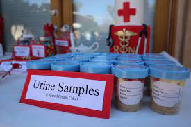 Urine Samples Diy Dessert Medical School Graduation Party Nursing Grad Party Graduation Party