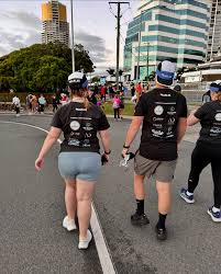 gcmarathon x @fearlss.co 💙 DAY 2 Incredible seeing all of you cross the  finish line for 10km & full marathons today 🥹🏃👏 A marathon is no easy  mental or physical feat, you