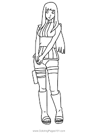 Each printable highlights a word that starts. Hinata Hyuga Naruto Coloring Page For Kids Free Naruto Printable Coloring Pages Online For Kids Coloringpages101 Com Coloring Pages For Kids