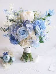 Try these easy recipes and decorating techniques from hgtv.com. 40 Chic Blue Wedding Bouquet Ideas Blue Wedding Bouquet Small Wedding Bouquets Wedding Flower Arrangements
