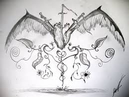 Imagenes De Amor A Lapiz13 Drawings Tattoo Drawings Deathly Hallows Tattoo