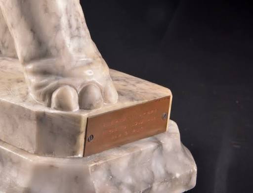 Gugliemo Pugi (1850-1915) ,large Marble Sculpture Of An Elephant - Ref.110087