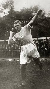 Shot put, sport in athletics (track and field) in which a spherical weight is thrown, or put, from the shoulder for distance. Athletics At The 1920 Summer Olympics Men S Shot Put Wikipedia