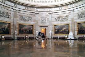 Michigan state capitol dome from the glass floor rotunda. Stafford County Museum Capitol Rotunda