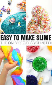 There are two ways to make slime without glue. How To Make Slime With Glue Super Easy Little Bins For Little Hands