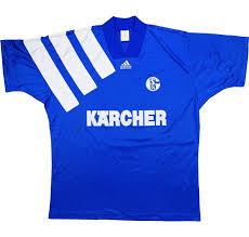 Der jubel mit den fans hat mich sehr glücklich gemacht torgefahr, angriffslust, spielfreude und teamgeist: Schalke 04 1995 96 Home Kit