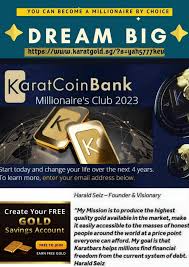 Congratulations Karatbars The Gold Standard Bank Goes Public Today Karatgold Congratulations Ka Become A Millionaire Us Stock Market Gold Bullion