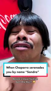 Chaparro Singing Have You Ever Seen The Rain for Sandra