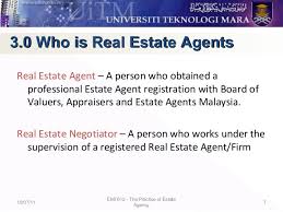 It contains all the information including their name, photo, ic no, ren no, company name, company registration no, quick respond code (qr) and security features. Lecture 1 2 Estate Agency