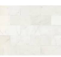 Daltile First Snow Elegance Polished 3"x6" Stone Tile