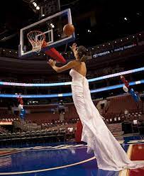 Jeff Salvage One Dress One Woman One World Basketball Wedding Wedding Dresses Sports Wedding