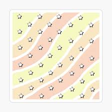 L u c y sweetrxgity instagram profile picdeer. Aesthetic Yellow Orange Red Waves With Stars Wallpaper Iphone Case Cover By Pastel Paletted Redbubble