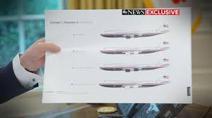 President and his family on board. Trump Reveals Historic Redesign Of Air Force One Exclusive Abc News