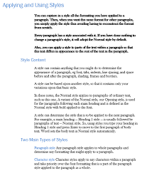 Convert a microsoft word file into a pdf in four easy steps. Managing Styles In A Word Document