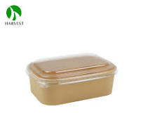 Rectangle Kraft Paper Food Box with Lid - KB Rectangle Series