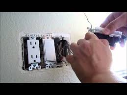 Lit up when the light is switched off to show smart switch location in the dark. How To Replace And Install A New Light Single Pole Switch Youtube