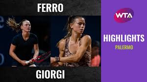 Non è il profilo personale di camila, ma è gestito dallo staff del suo sito. Fiona Ferro Vs Camila Giorgi 2020 Palermo Semifinal Wta Highlights Youtube