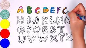 The good news is sketching is a skill that can be learned. Abc English Alphabet Learning The Alphabet Drawing And Coloring For Kids Baby Pattern 1 Toyjuní† ì´ì¤€ Youtube