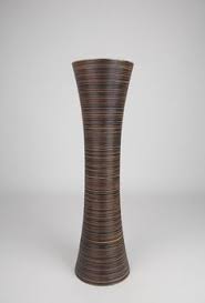 Deko Bodenvase Holz 75cm Hoch Bodenvasen Hohe Bodenvasen Dekorative Vasen