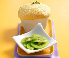 Limetten Souffle Mit Kiwisalat Rezept Lebensmittel Essen Rezeptideen Limetten