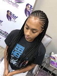 Pin By Maya On Styledby Yalemichelle Braided Hairstyles For Black Women Cornrows Cornrows Braids For Black Women Black Girl Braided Hairstyles
