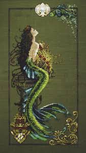 Mirabilia mermaid cross stitch patterns. Mirabilia Mermaid Of Atlantis Crossstitchworld