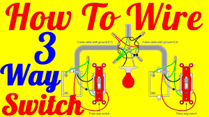 Both of the three way switching diagrams can be extended to four, five or even more switches. How To Wire 3 Way Switch Wiring Diagrams Youtube