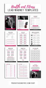 Fitness Coach Health Coach Canva Lead Magnet Templates Opt In Freebie Templates Content Upgrade Templat In 2020 Health And Fitness Tips How To Plan Lead Magnet
