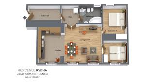 two bedroom apartment type 3
