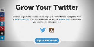 Grow Your Twitter Responsibly On Twiends Social Media Twitter Marketing Financial News