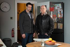 A sight we thought we'd never see. As Grant Mitchell returns to Albert  Square, he's reunited with Phil, Sam and his son Mark. Are you excited to  see the Mitchell clan back