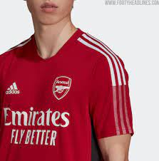 The footyheadlines reveal shows a red design in a shade slightly lighter than this season's effort. New Arsenal Adidas Pre Match Shirt For 2021 22 Campaign Leaked Online Football London