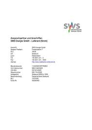 Finden sie die nächste zweigstellen der bb bank in stralsund und sie können auf alle kontaktdaten zugreifen,. Lieferant Strom Sws Unternehmensgruppe Stadtwerke Stralsund