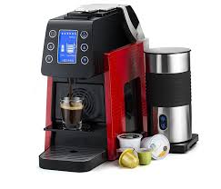 Get the best coffee capsule vending machine on alibaba.com for automating the delivery of snacks and other items in your business. World S First Coffee Maker To Brew K Cups And Espresso Capsules Available From Gourmia