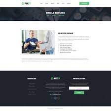 Fixit Gadgets Appliance Repair Psd Template Psd Templates Templates Appliance Repair