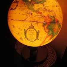 Find More Vintage Readers Digest Light Up Globe 18 Tall Globe Is 12 Pin Point Light Feature Showing Edmonton Highlighted Pick Up In Edmonto For Sale At Up To 90 Off