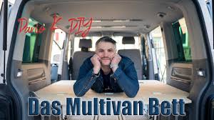 Der multivan 6.1 führt die stärke seiner vorgänger fort und setzt neue maßstäbe in seiner klasse. Vw T5 Diy Das Bett Fur Den Bulli Schnell Und Einfach Rein Und Raus Der Camper Nimmt Formen An Youtube