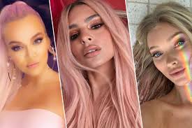 Colored golds can be classified in three groups: 22 Best Rose Gold Hair Color Ideas By Celebrities Allure