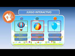 Juego interactivo para niños de prescolar. Juego Interactivo En Powerpoint Youtube