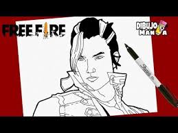 Dsenho do novo personagem do ff para colorir, personagem wolfrahh para pintar.|free fire|pintar|para desenhar| artículo de mundo educar. Personajes De Free Fire Para Dibujar