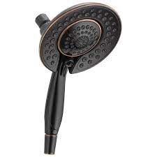 Delta Porter Oil Rubbed Bronze 1 Spray Dual Shower Head In The Shower Heads Department At Lowes Com