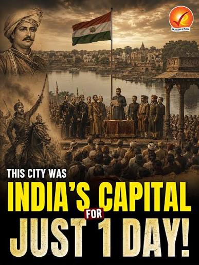 😳 India Had a Capital for Just ONE Day?! Not just Delhi—history has a twist! 🇮🇳 👉 On 1 November 1858, Prayagraj (then Allahabad) briefly became the capital during a historic British