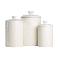 Buy top selling products like anchor hocking® heritage hill clear glass canister with lid and artisanal kitchen supply® coupe marbleized 20 oz. Kitchen Canisters Walmart Com