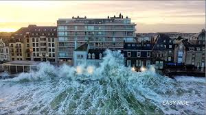 Saint malo mx, guadalajara, jalisco. Drone In Storm Ciara Saint Malo In France Bluesyemre