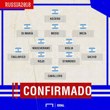La formación en pedagogía waldorf tiene dos modalidades: Argentina Vs Islandia En El Mundial Rusia 2018 Formacion Dia Horario Sede Y Tv Goal Com
