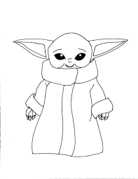 Baby yoda coloring pages free printable. Baby Yoda Coloring Page Star Wars Coloring Sheet Cute Coloring Pages Star Wars Colors